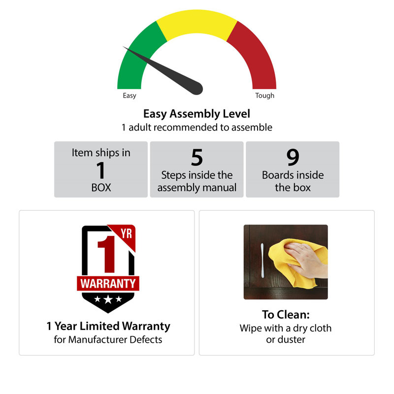 Mack & Milo™ Thure Manufactured Wood Toy Storage Bench & Reviews Wayfair